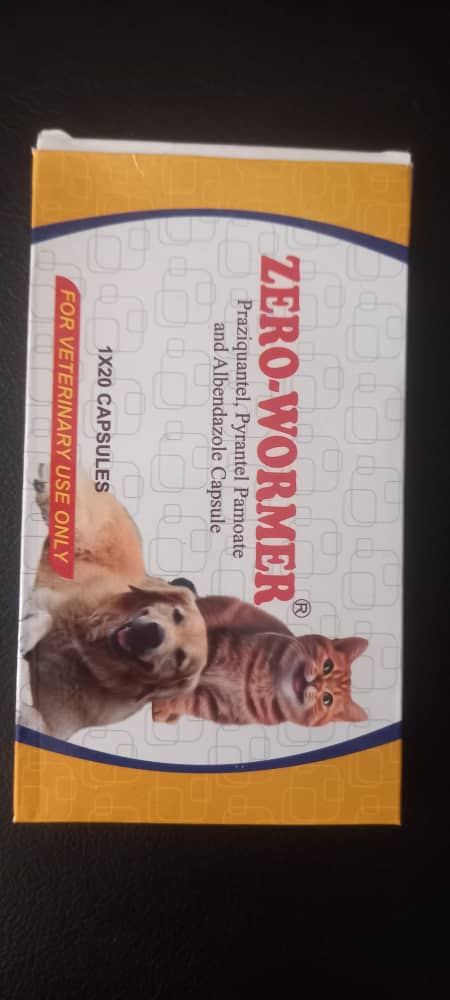 ZERO  WORMER  20 capsules