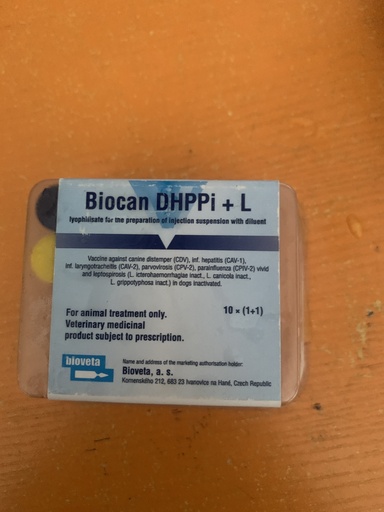 Biocan vaccine for dogs