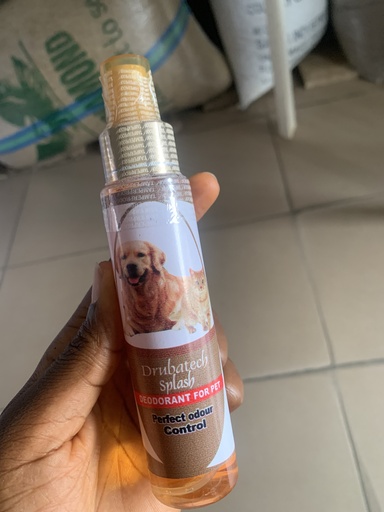 Drubatech splash deodorant for pets 
